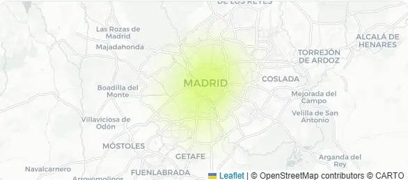 Mapa Madrid Capital