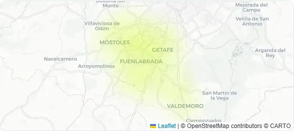 Mapa Madrid Sur